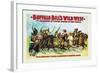 Buffalo Bill: Wild Rivalries of Savage, Barbarous and Civilized Races-null-Framed Art Print