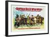 Buffalo Bill: Wild Rivalries of Savage, Barbarous and Civilized Races-null-Framed Art Print