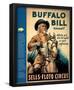 Buffalo Bill (Wild West Show) Art Print Poster-null-Framed Poster