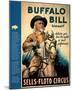 Buffalo Bill (Wild West Show) Art Print Poster-null-Mounted Poster