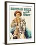 Buffalo Bill Wild West-null-Framed Art Print