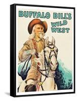 Buffalo Bill Wild West-null-Framed Stretched Canvas
