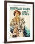 Buffalo Bill Wild West-null-Framed Art Print