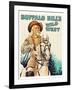 Buffalo Bill Wild West-null-Framed Art Print