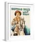 Buffalo Bill Wild West-null-Framed Art Print