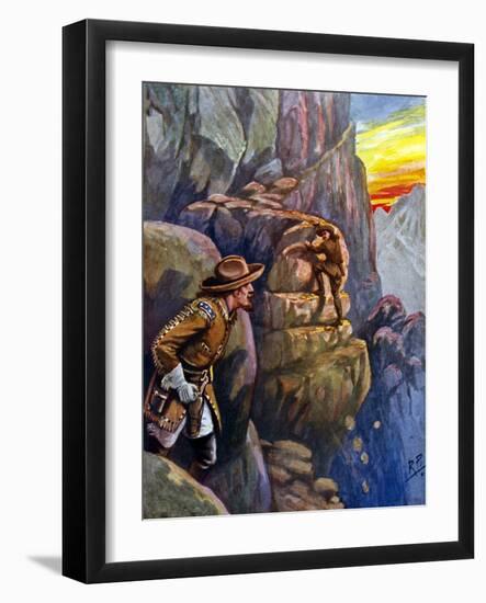 Buffalo Bill - Wild West-Robert Prowse-Framed Giclee Print