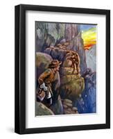 Buffalo Bill - Wild West-Robert Prowse-Framed Giclee Print