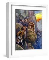 Buffalo Bill - Wild West-Robert Prowse-Framed Giclee Print