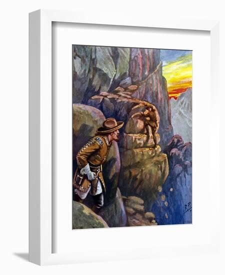 Buffalo Bill - Wild West-Robert Prowse-Framed Giclee Print