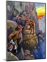 Buffalo Bill - Wild West-Robert Prowse-Mounted Giclee Print