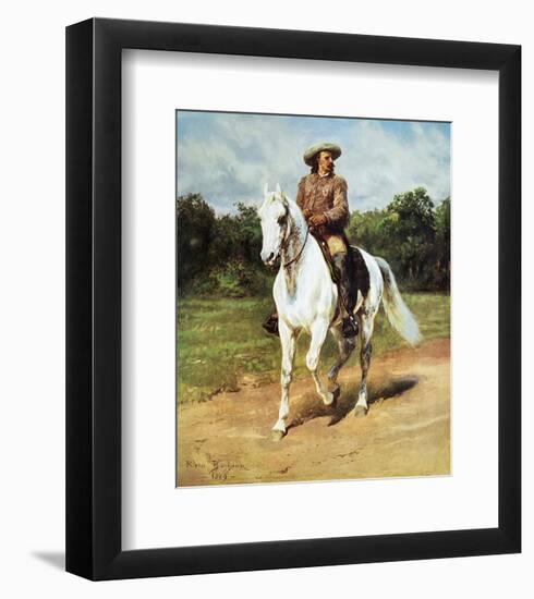 Buffalo Bill-Rosa Bonheur-Framed Art Print