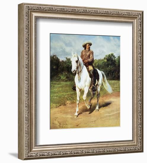 Buffalo Bill-Rosa Bonheur-Framed Art Print