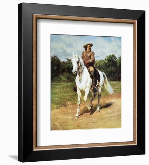 Buffalo Bill-Rosa Bonheur-Framed Art Print