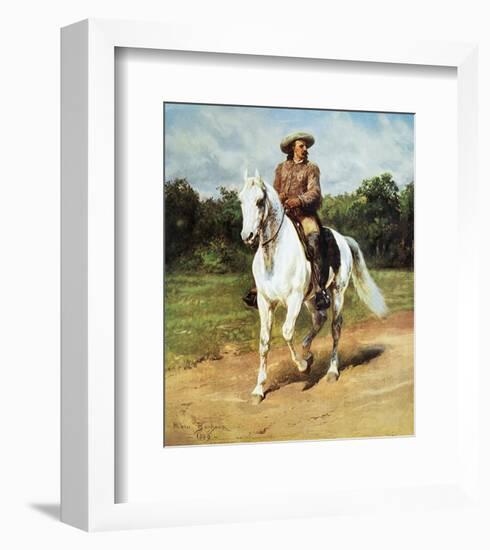 Buffalo Bill-Rosa Bonheur-Framed Art Print