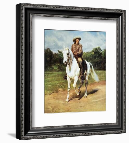 Buffalo Bill-Rosa Bonheur-Framed Art Print