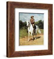 Buffalo Bill-Rosa Bonheur-Framed Art Print