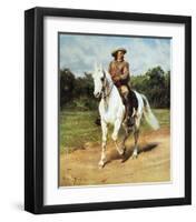 Buffalo Bill-Rosa Bonheur-Framed Art Print