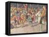 Buffalo Bill-Maximilien Luce-Framed Stretched Canvas