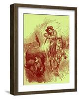 Buffalo Bill-Robert Prowse-Framed Giclee Print