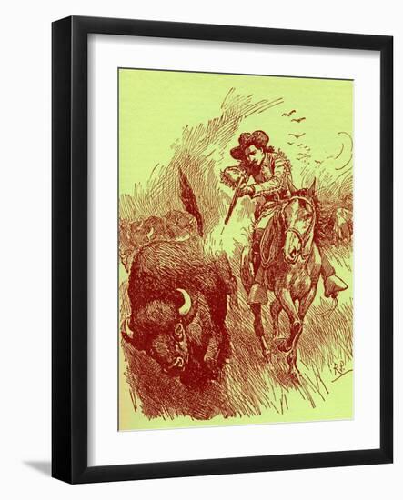 Buffalo Bill-Robert Prowse-Framed Giclee Print