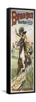 Buffalo Bills and congress of wild west rough riders of the world, amazones américaines-null-Framed Stretched Canvas