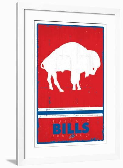 Buffalo Bills - Retro Logo 15-null-Framed Poster