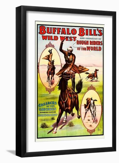 Buffalo Bills Wild West - Cossacks-Norman Studios-Framed Art Print