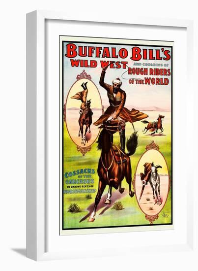 Buffalo Bills Wild West - Cossacks-Norman Studios-Framed Art Print