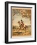 Buffalo Bills Wild West I-null-Framed Premium Giclee Print