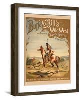 Buffalo Bills Wild West I-null-Framed Giclee Print