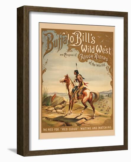 Buffalo Bills Wild West I-null-Framed Giclee Print