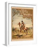 Buffalo Bills Wild West I-null-Framed Giclee Print