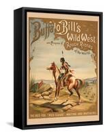 Buffalo Bills Wild West I-null-Framed Stretched Canvas
