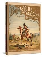 Buffalo Bills Wild West I-null-Stretched Canvas