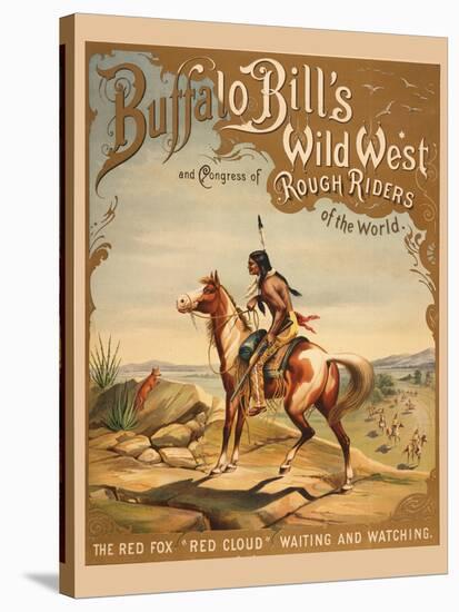 Buffalo Bills Wild West I-null-Stretched Canvas