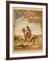 Buffalo Bills Wild West I-null-Framed Giclee Print