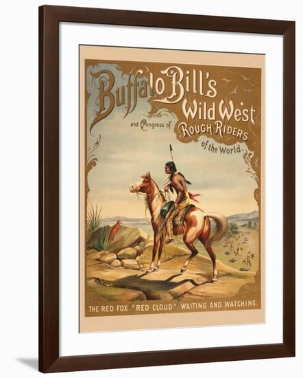 Buffalo Bills Wild West I-null-Framed Giclee Print