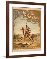 Buffalo Bills Wild West I-null-Framed Giclee Print