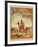 Buffalo Bills Wild West I-null-Framed Giclee Print