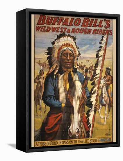 Buffalo Bills Wild West II-null-Framed Stretched Canvas