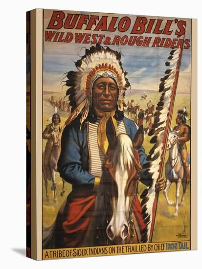 Buffalo Bills Wild West II-null-Stretched Canvas