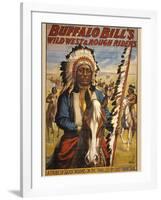 Buffalo Bills Wild West II-null-Framed Giclee Print