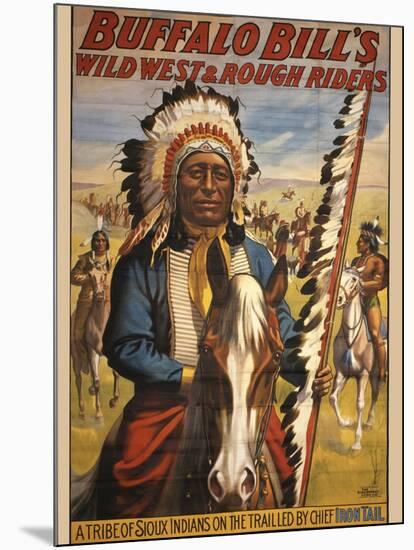 Buffalo Bills Wild West II-null-Mounted Giclee Print
