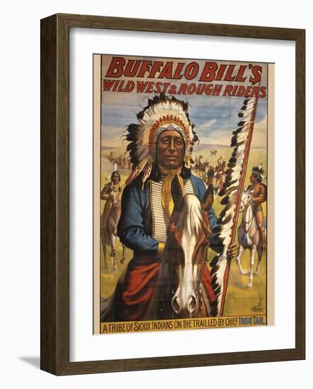 Buffalo Bills Wild West II-null-Framed Giclee Print