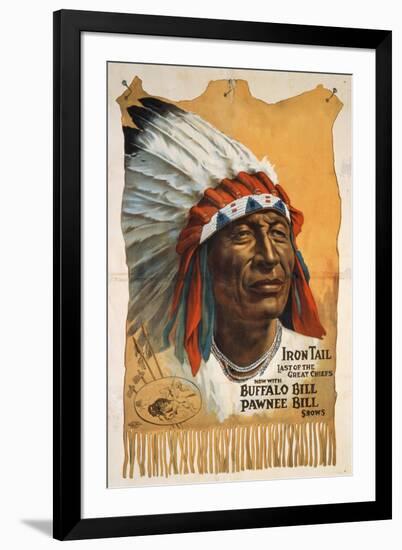 Buffalo Bills Wild West III-null-Framed Giclee Print