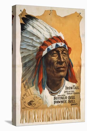 Buffalo Bills Wild West III-null-Stretched Canvas