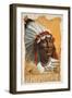 Buffalo Bills Wild West III-null-Framed Giclee Print