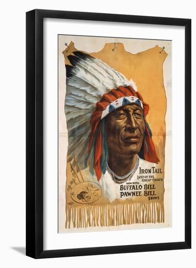 Buffalo Bills Wild West III-null-Framed Giclee Print