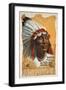 Buffalo Bills Wild West III-null-Framed Giclee Print