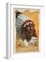 Buffalo Bills Wild West III-null-Framed Giclee Print